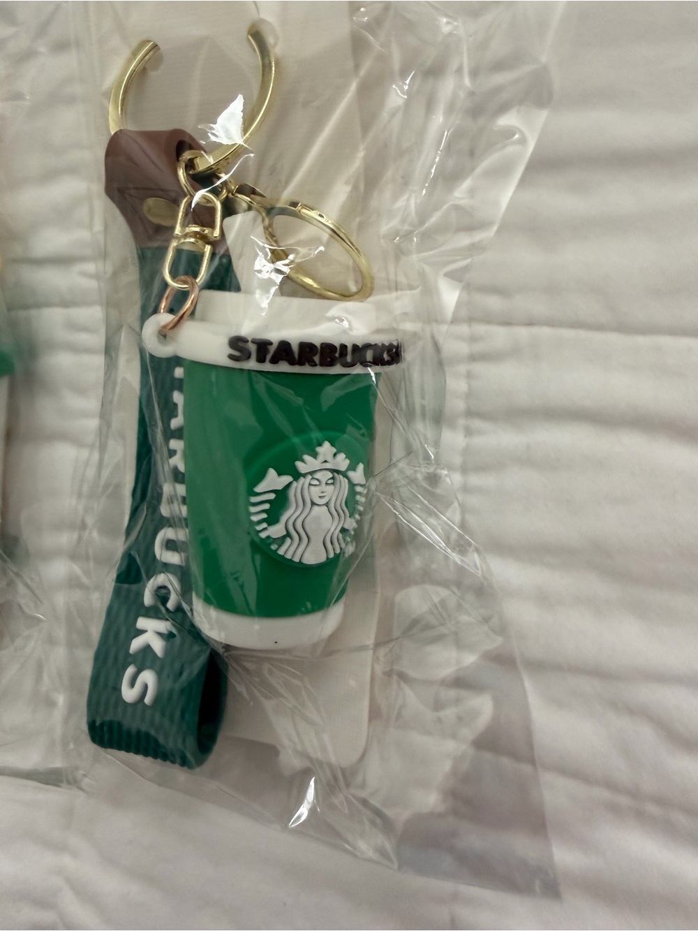 STARBUCKS Keychain Charms- brown cup - Picture 9 of 11